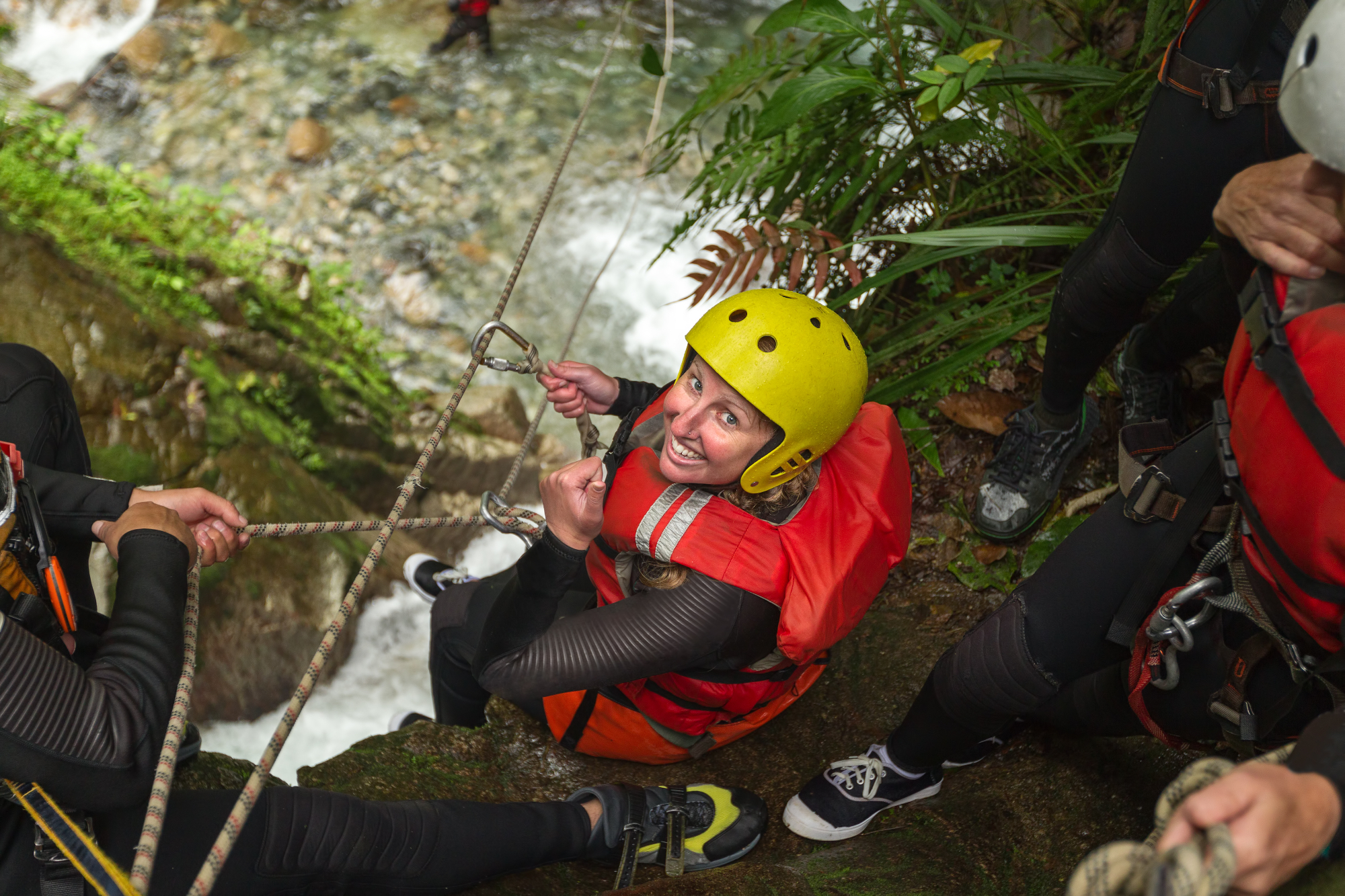 Kanjoning Bovec je bila odlična izkušnja za sprostitev adrenalina